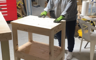 Rolling Benchtop Tool Stand