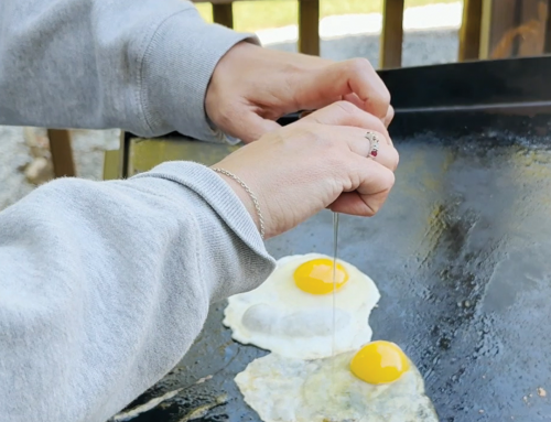 Breakfast on the Blackstone: Bacon, Eggs & Hash Browns